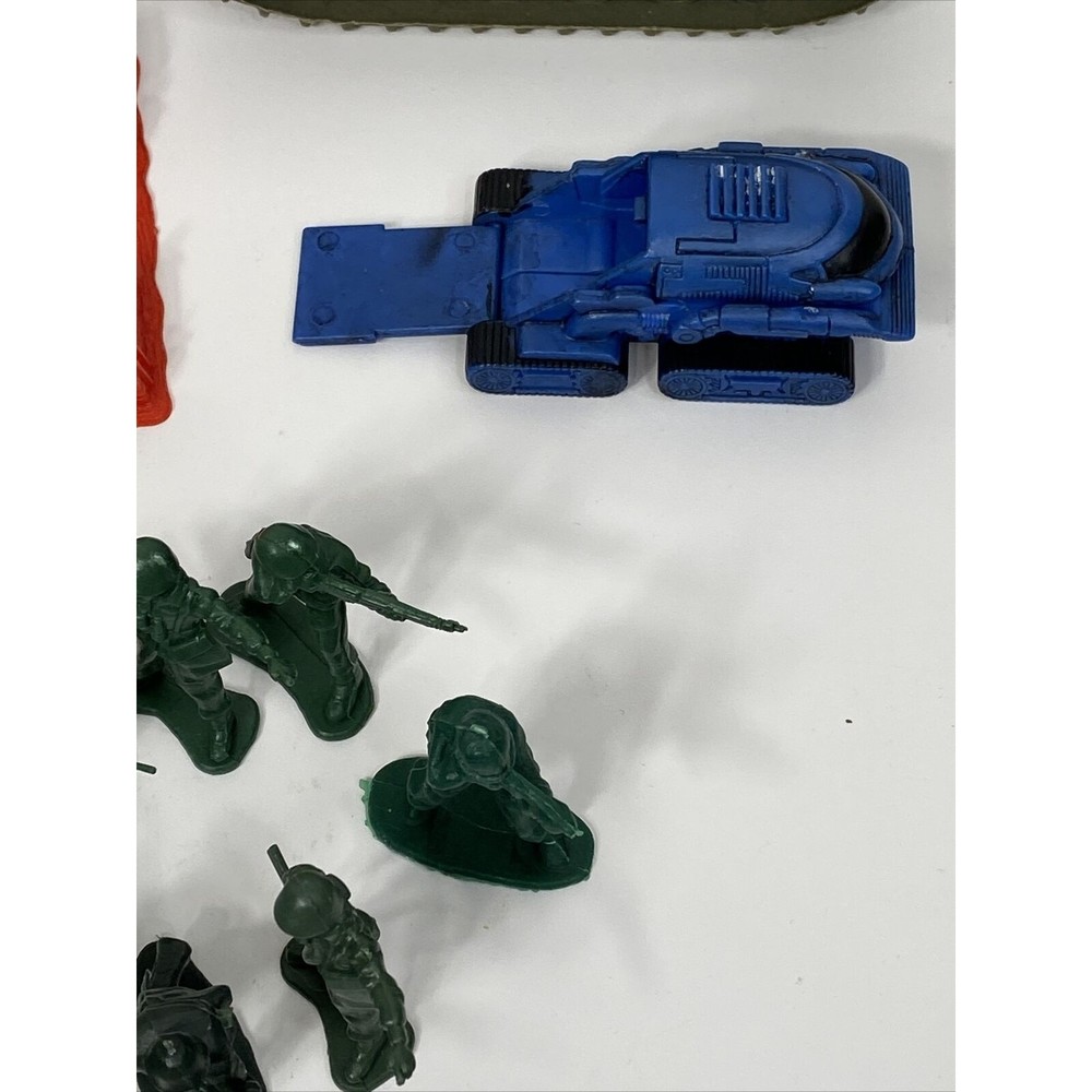 Military Figures Tank Vehicle Lot Mortar Weapon Army Soldiers Troops Barn Jet - Picture 6 of 16